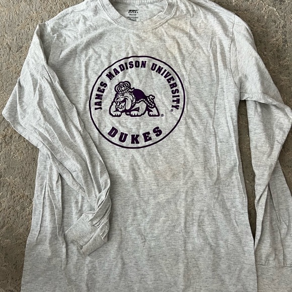 James Madison University JMU Long Sleeve T Shirt NWOT - Picture 1 of 4